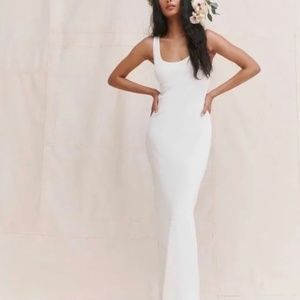 NWT Reformation Barletta Ivory/Cream Wedding Dress Size 6